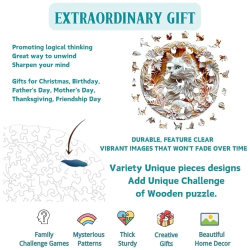 300 Pieces Wooden Puzzles Adults