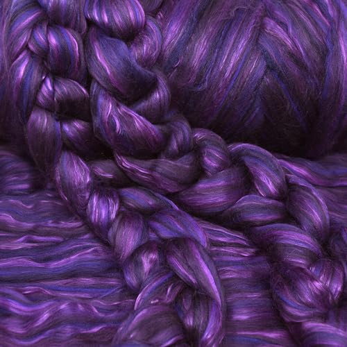 Merino Silk Luxe Tonal Designer Blend. Superfine Merino