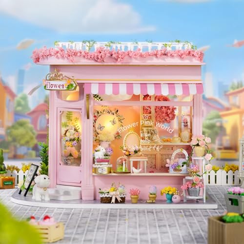 DIY Miniature Dollhouse Kit with Furniture Plus Dust Proof & Music Movement