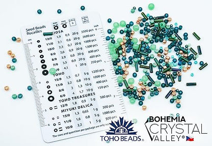 Czech Glass Beads & Japaneese TOHO Seed for Jewelry Making Set