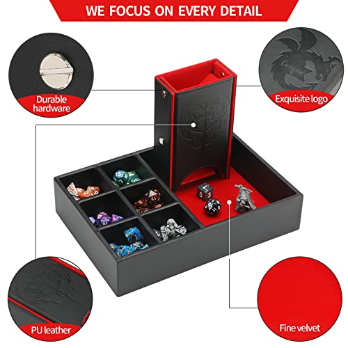 DND Dice Tray and Tower