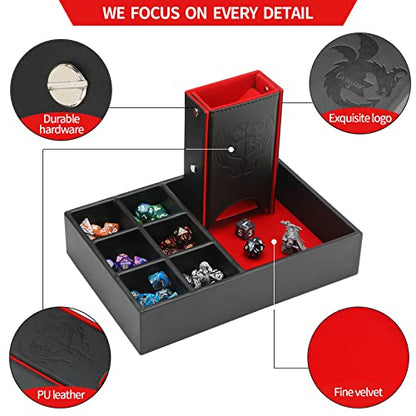 DND Dice Tray and Tower