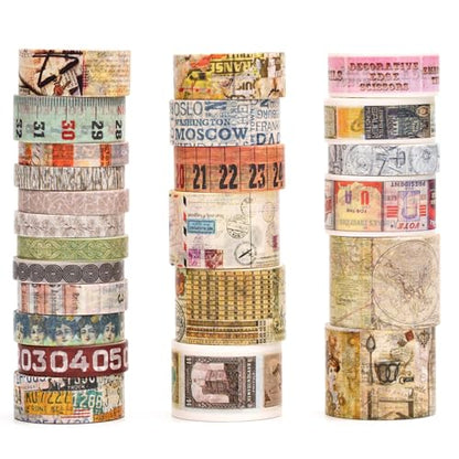 Vintage Washi Tape Set