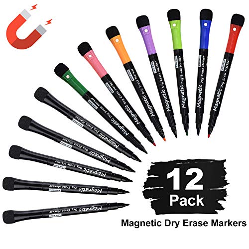 Magnetic Dry Erase Markers (12 Count)
