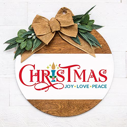 Christmas Stencils for Crafts Reusable Christmas Stencils for Painting
