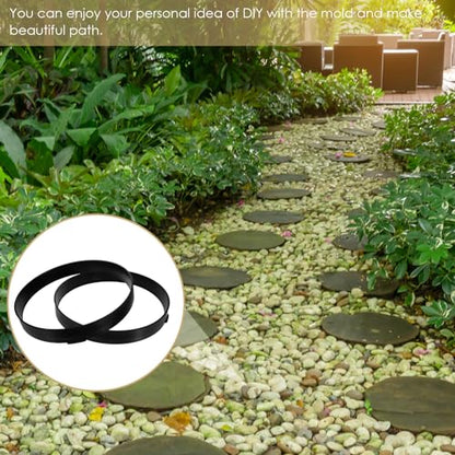 2pcs Round Stepping Stone Mold