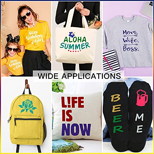 Black HTV Heat Transfer Vinyl Bundle