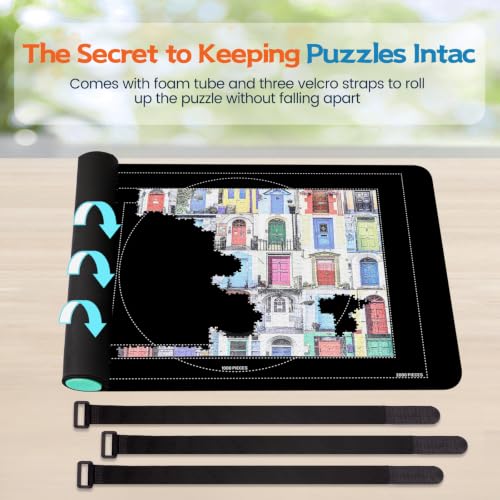 Jigsaw Puzzle Mat Roll Up