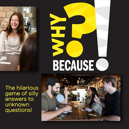Why Because Party Game for Families Friends or Adults 3