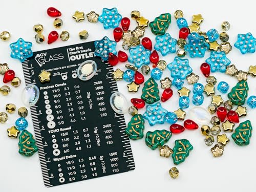 2.1 oz of Czech Glass Beads (2.1164 Ounce)