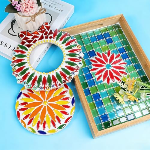 Ceramic Mosaic Tiles for Crafts (17.6 Ounce)