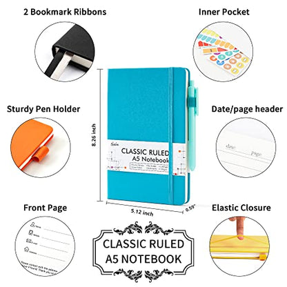 Journal Notebook Bulk for School (5 Count)