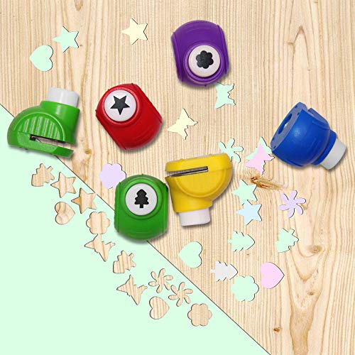 Set of 12 Craft Punch and Creative Scissors