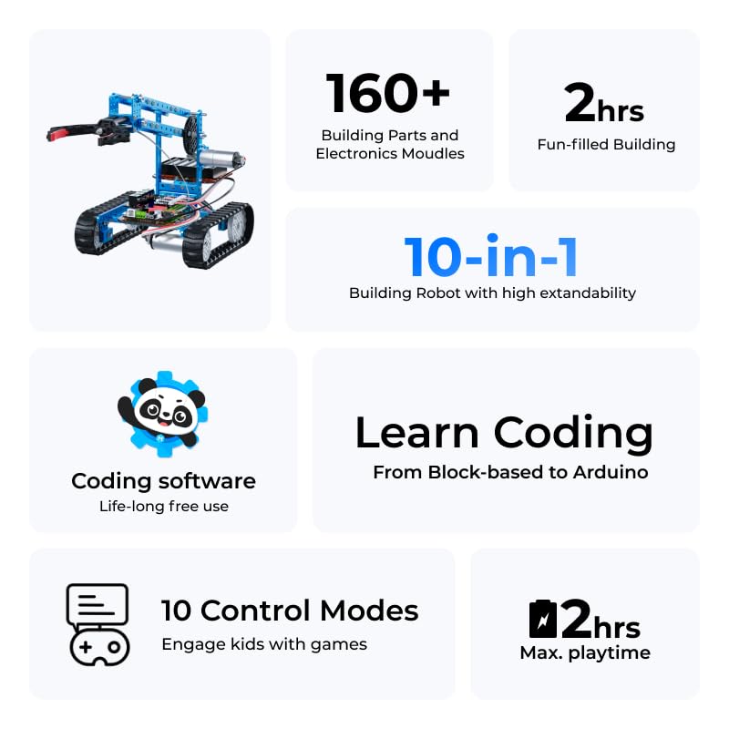 mBot Ultimate 10 in 1 Robot Building Kit for Teenagers & Adults