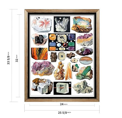 Vintage Geology Canvas