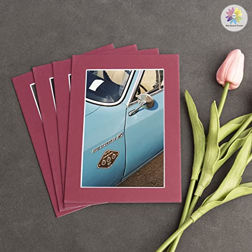 Mat Board Center 10 Pack 5x7 Photo Mats for 4x6 Picture