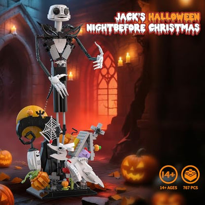 Horror Skull Building Set (767 Count)