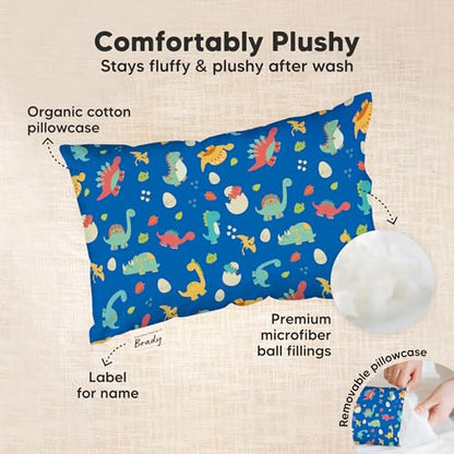 Mini Toddler Pillow with Pillowcase