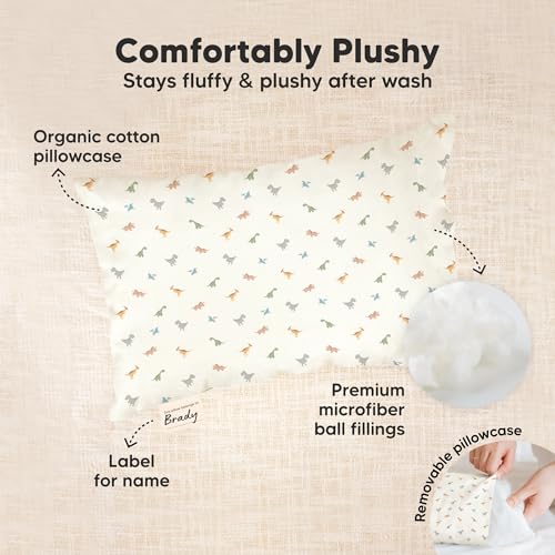 Mini Toddler Pillow with Pillowcase