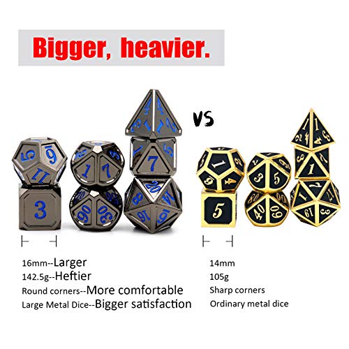 Metal DND Dice Set