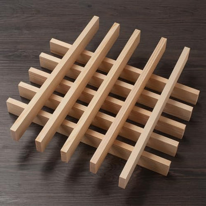 Wood Trim Wooden Strips Slats for Wall (10 Count)