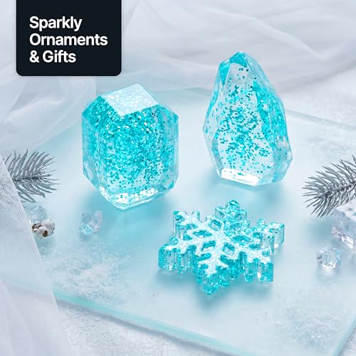 Craft Glitter Shaker Baby Blue Iridescent 130g Extra Chunky (4.6 Ounce)
