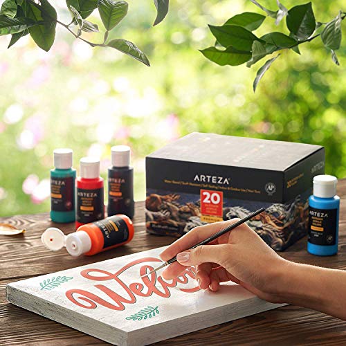 Outdoor Acrylic Paint Set (20 Fl Oz)