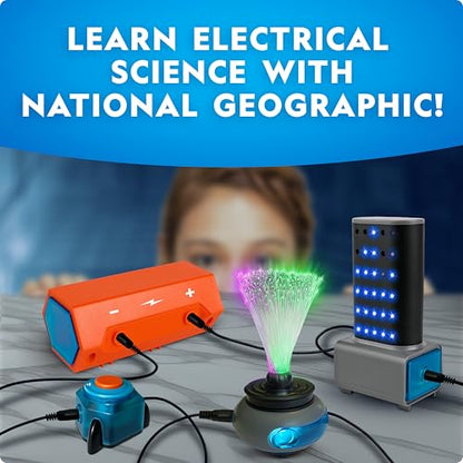 National Geographic Circuit Kit for Kids with 120 Electrical Projects