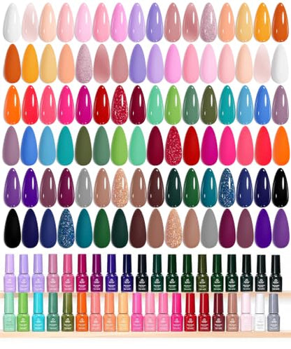 Beetles 48 Colors Gel Nail Polish Set