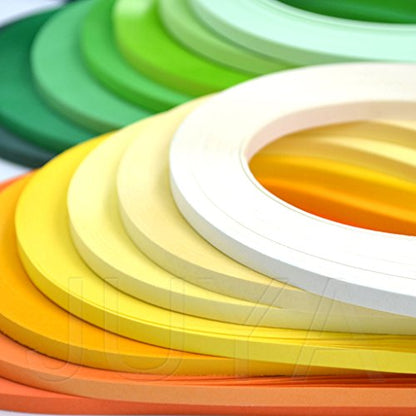 Solid Color Quilling Strips Set 42 Colors 4200 Strips 3mm (4200 Count)