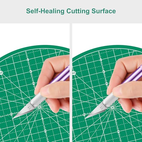 10"x10" Round Rotating Cutting Mat