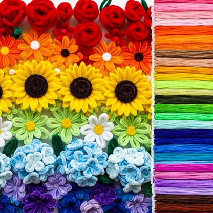 4000 Pieces Pipe Cleaners Bulk