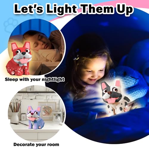 Paint Your Own Dog French Bulldog Lamp Kit (272 Ounce)