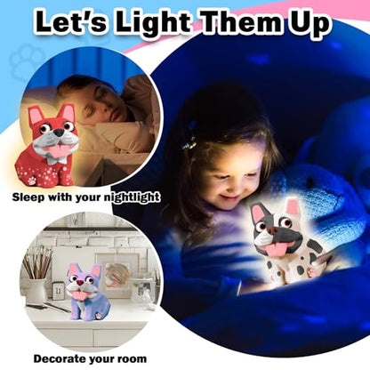 Paint Your Own Dog French Bulldog Lamp Kit (272 Ounce)