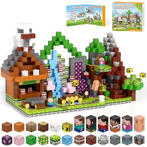 100pcs Magnetic Building Blocks (100 Count)