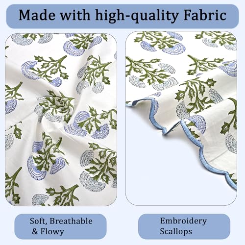 Hand Block Print Cloth Napkins (4 Count)