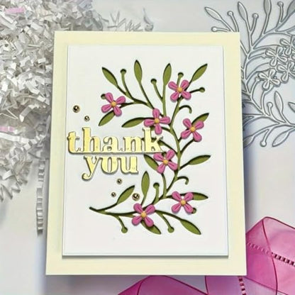 Cutting Dies Metal Stencils Scrapbooking Tools DIY Embossing Template for Paper Card Making Album Arts Crafts Supplies