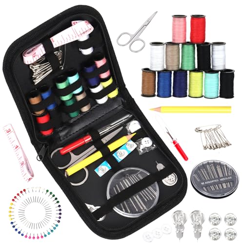 98Pcs Sewing Kit With Portable Bag (98 Count)