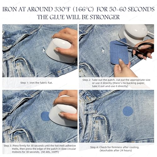 Iron on Repair Patch 20 Pcs Pack