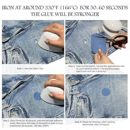 Iron on Repair Patch 20 Pcs Pack