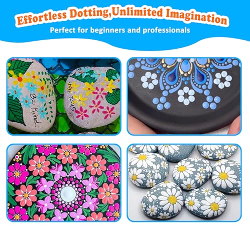 Flower Petal Tools for Dot Painting