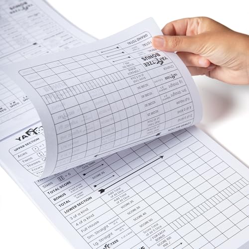 Score Pads for Yahtzee