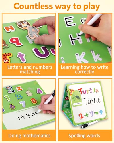 Magnetic Letters and Numbers (88 Count)