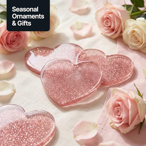 Craft Glitter Light Rose Gold 100g Ultrafine Glitter (3.5 Ounce)