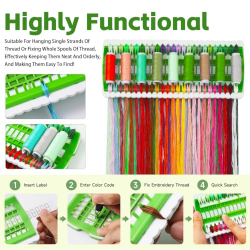 50 Position Embroidery Floss Organizer