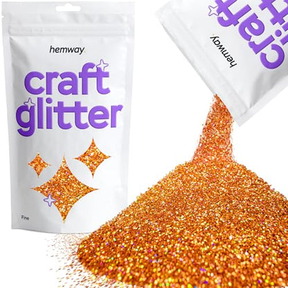 Craft Glitter Copper Holographic 100g Fine Glitter (3.5 Ounce)