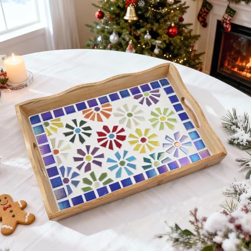 Glass Mosaic Tiles for Crafts Bulk