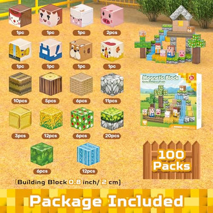 Magnetic Blocks (100 Count)