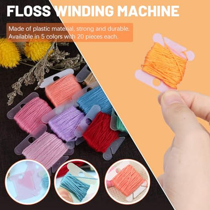157Pcs Embroidery Floss Organizer Kit (157 Count)