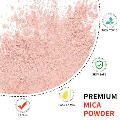 Mica Powder 100g Mica Powder for Epoxy Resin (3.53 Ounce)